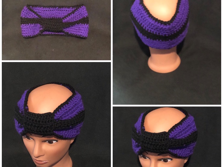 F. Baltimore Raven Headband 
