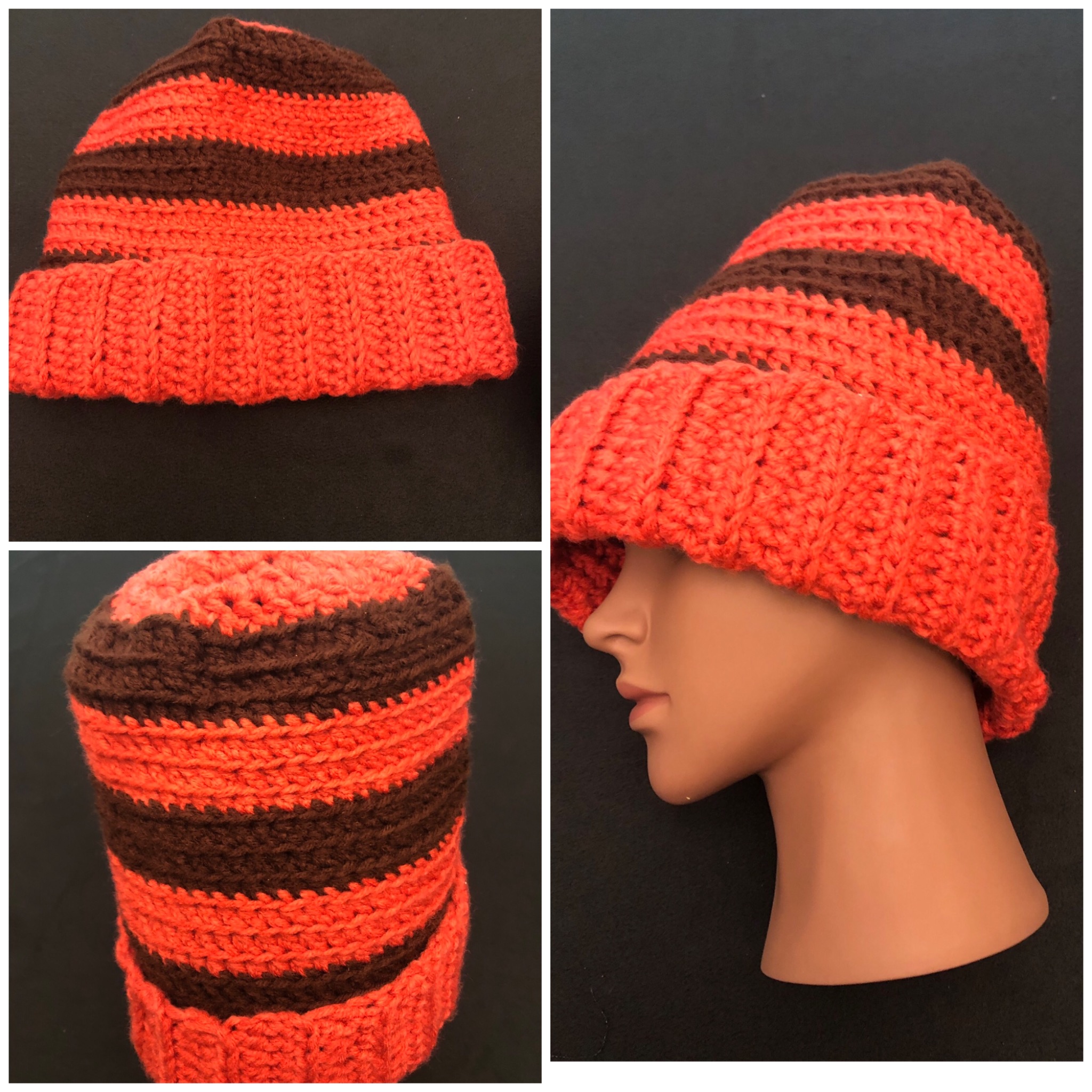 F. Cleveland Browns slouchy beanie 