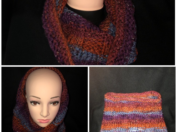 19. Cowl rust color