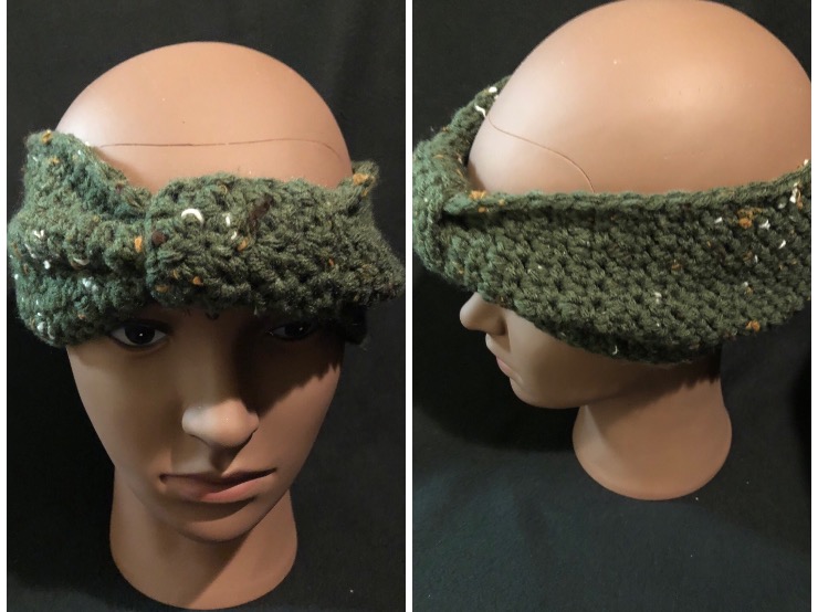 C. Army Green Headband bright